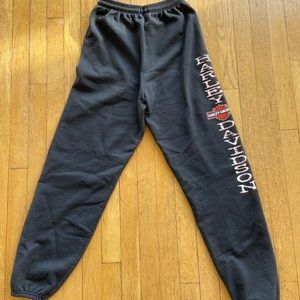 Harley sweat pants